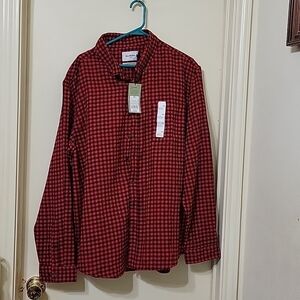 NWT XXL Mini Buffalo Checkered Long Sleeve button up shirt